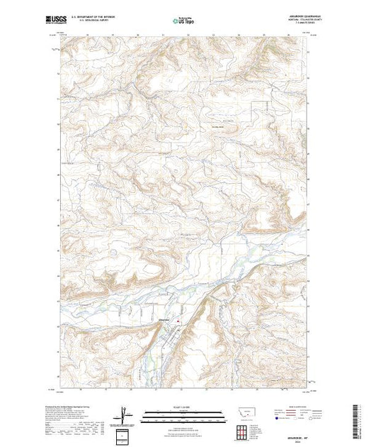 Montana Topographic Maps American Map Store