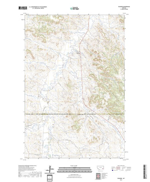US Topo 7.5minute map for MT American Map Store