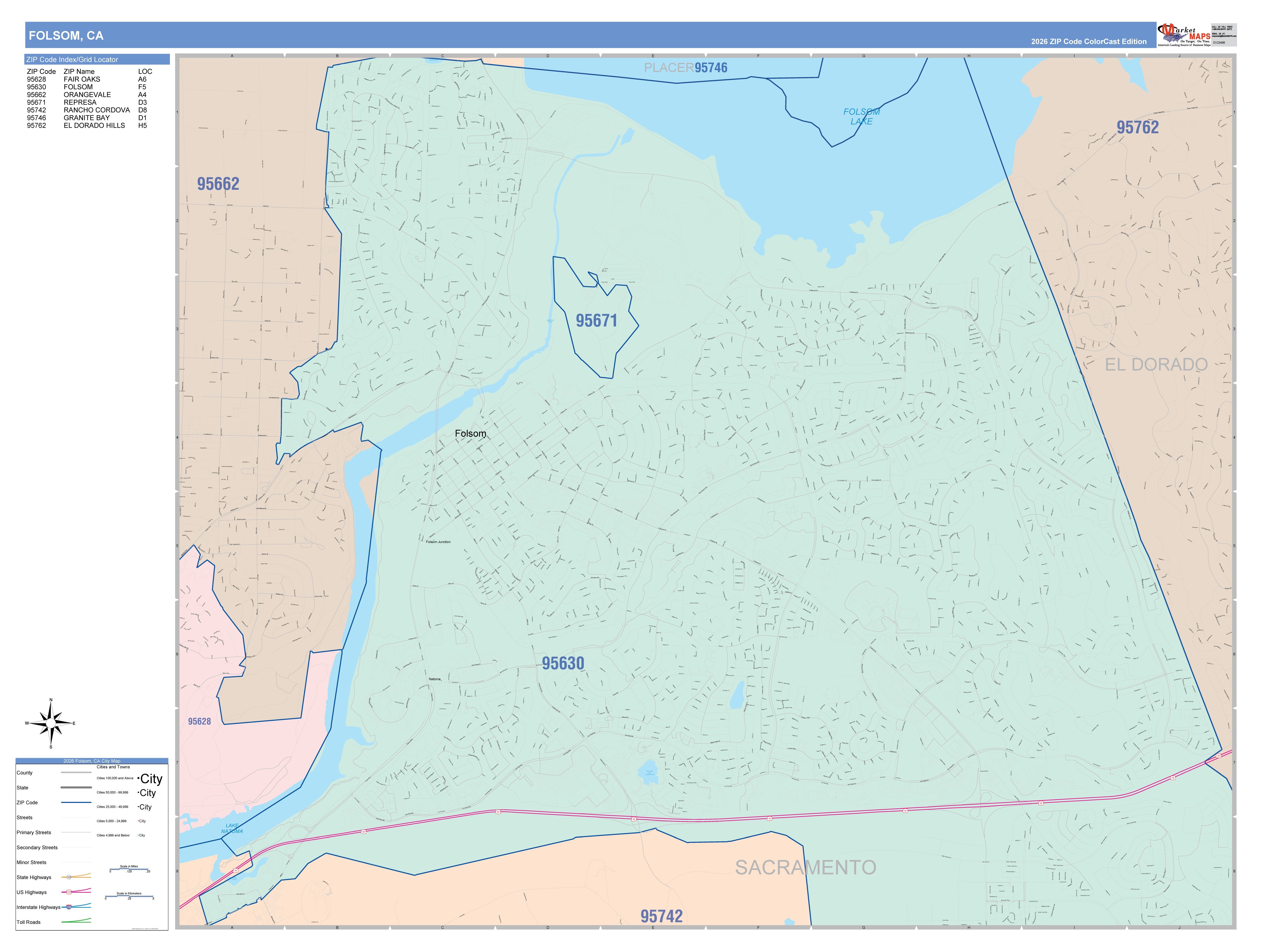 Zip Code Of Folsom Canull
