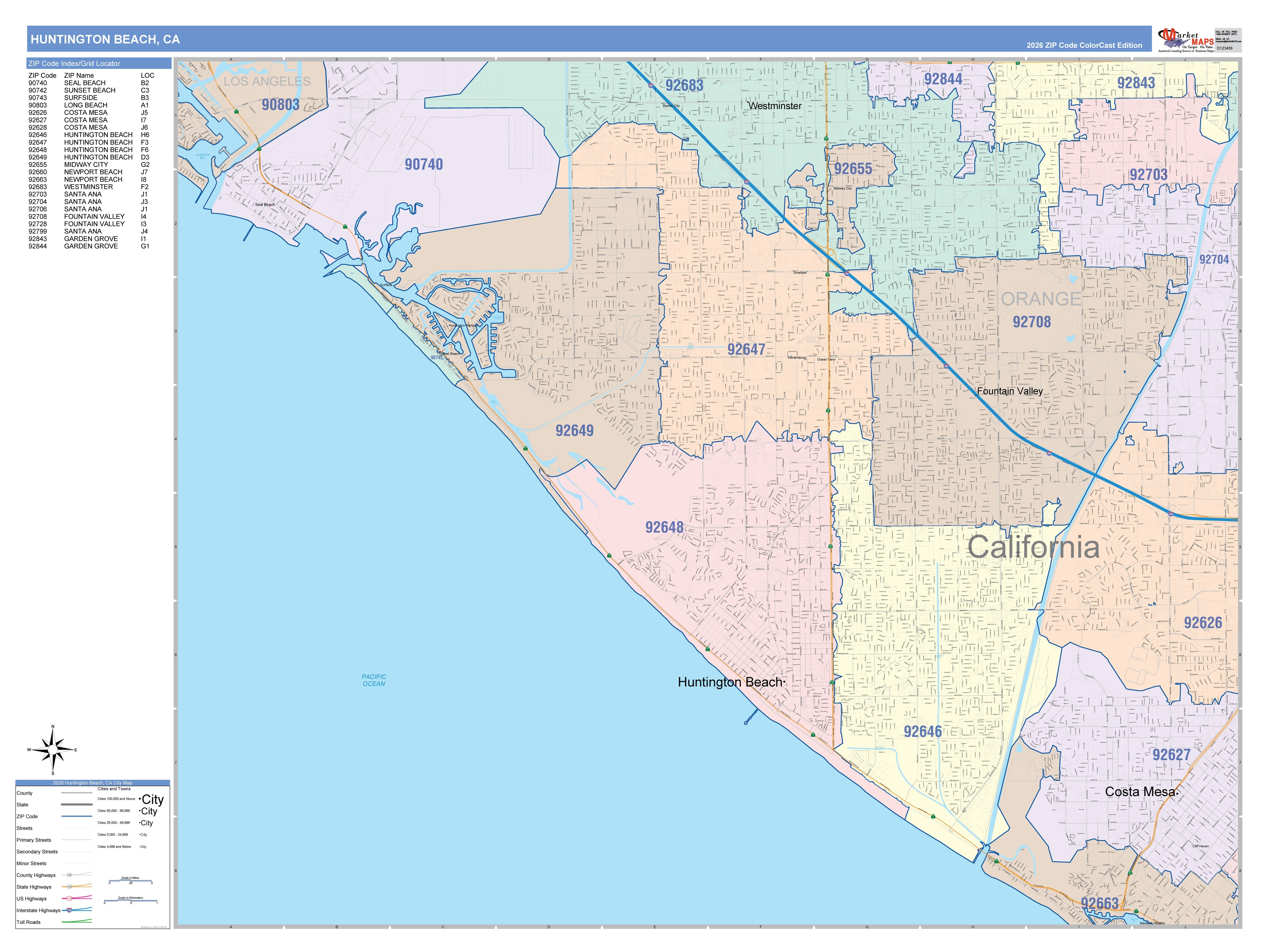 Zip Code Huntington Beach California