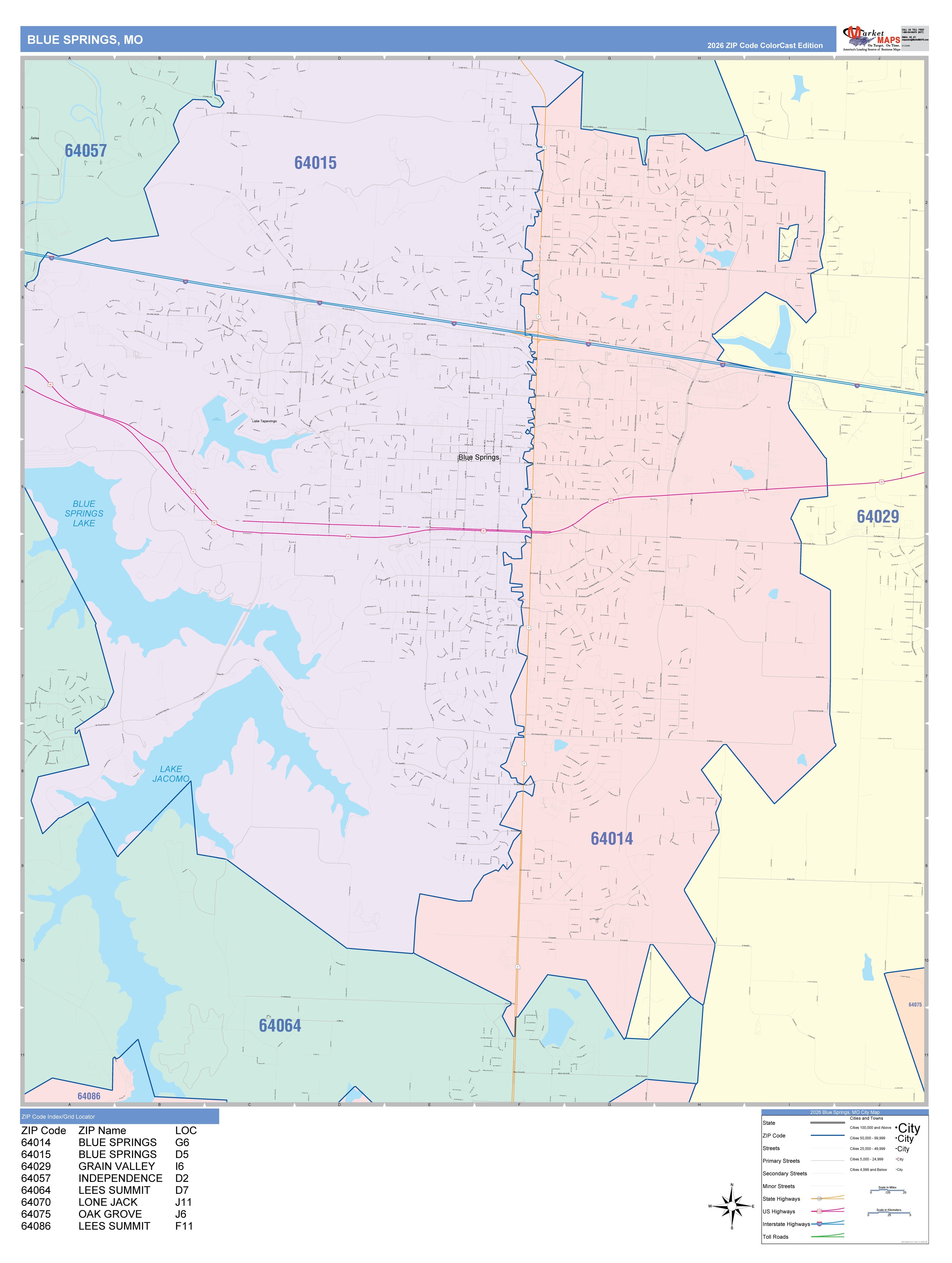 Zip Code For Blue Springs Mo