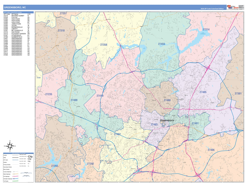 Zip Code Of Greensboro Nc
