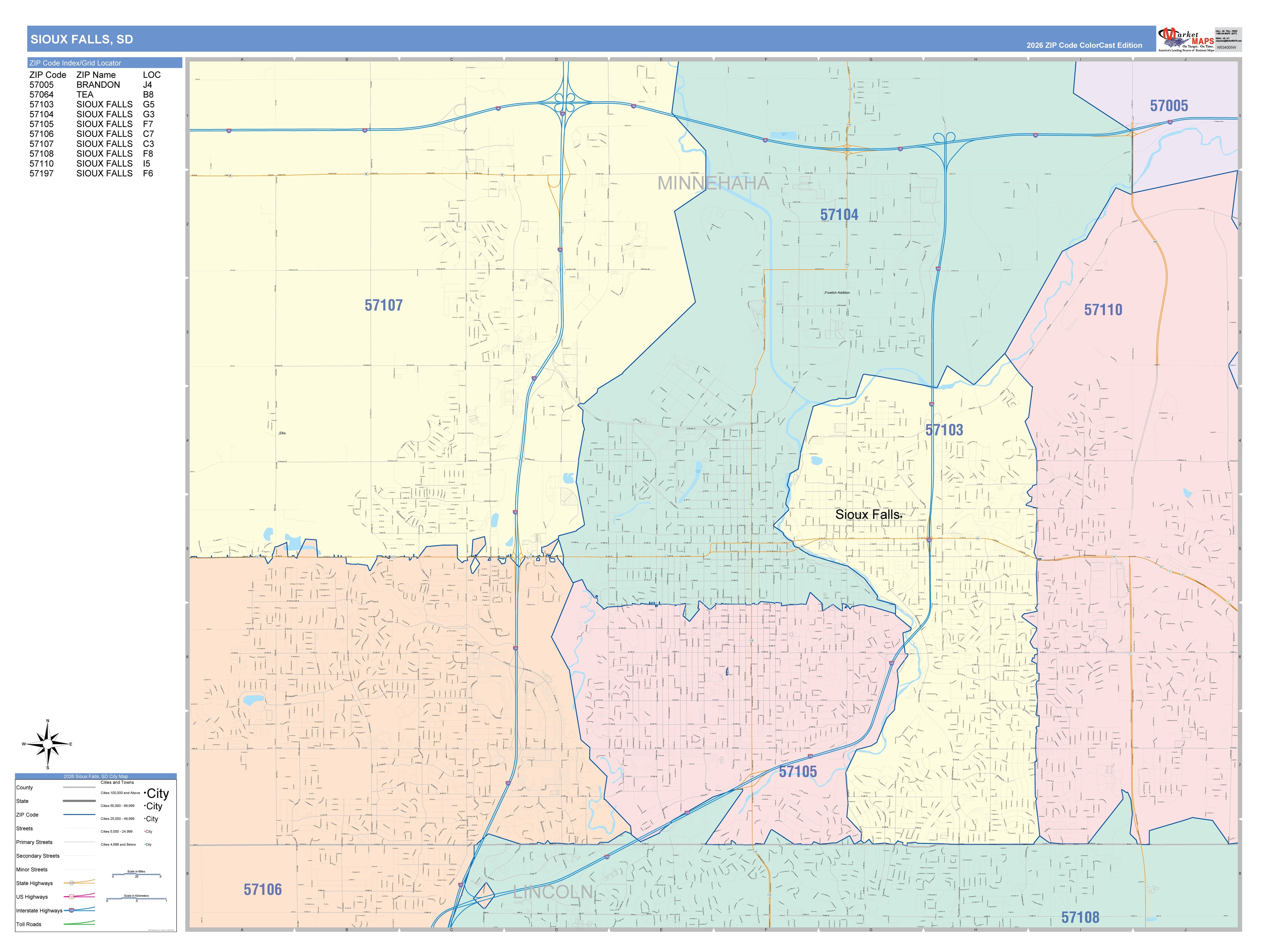 Sioux Falls Zip Codebrend1047566