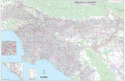 Greater Los Angeles Metro Area by Metro Maps