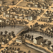 South Bend, Indiana by A. Ruger, 1866