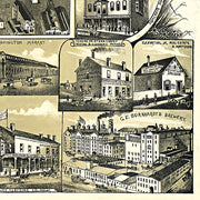 Boston Highlands, Wards 19, 20, 21 & 22 of Boston by O.H. Bailey & Co., 1888
