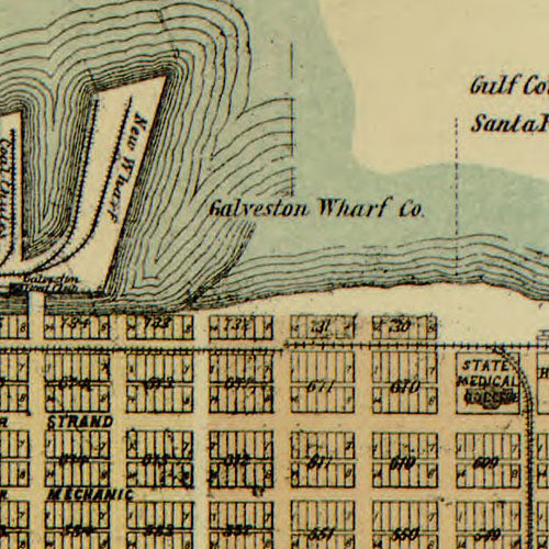 Galveston County and City, 1891
