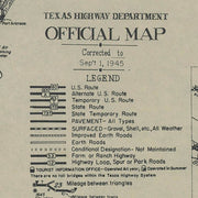 Texas 1945, Texas Highway Department