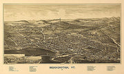 Bennington, Vermont by L. R. Burleigh, 1887