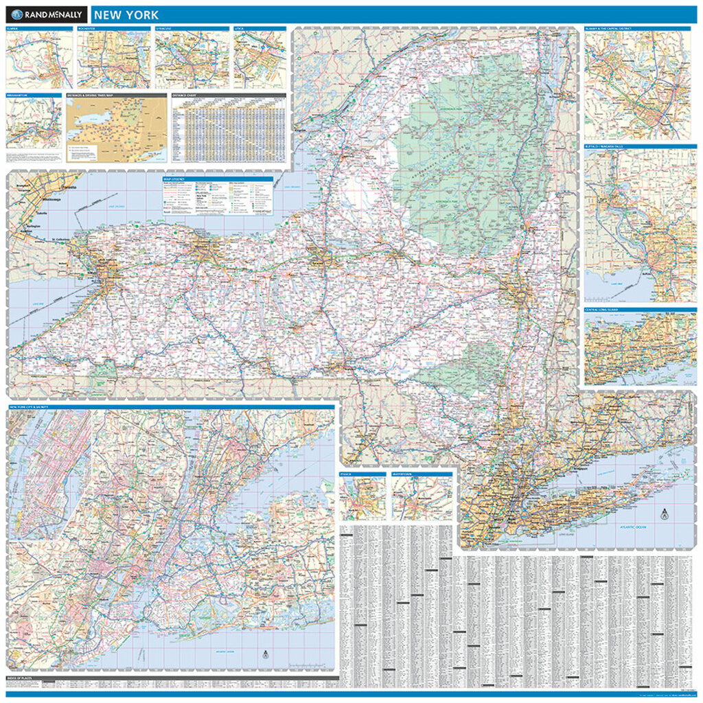 Map of New York
