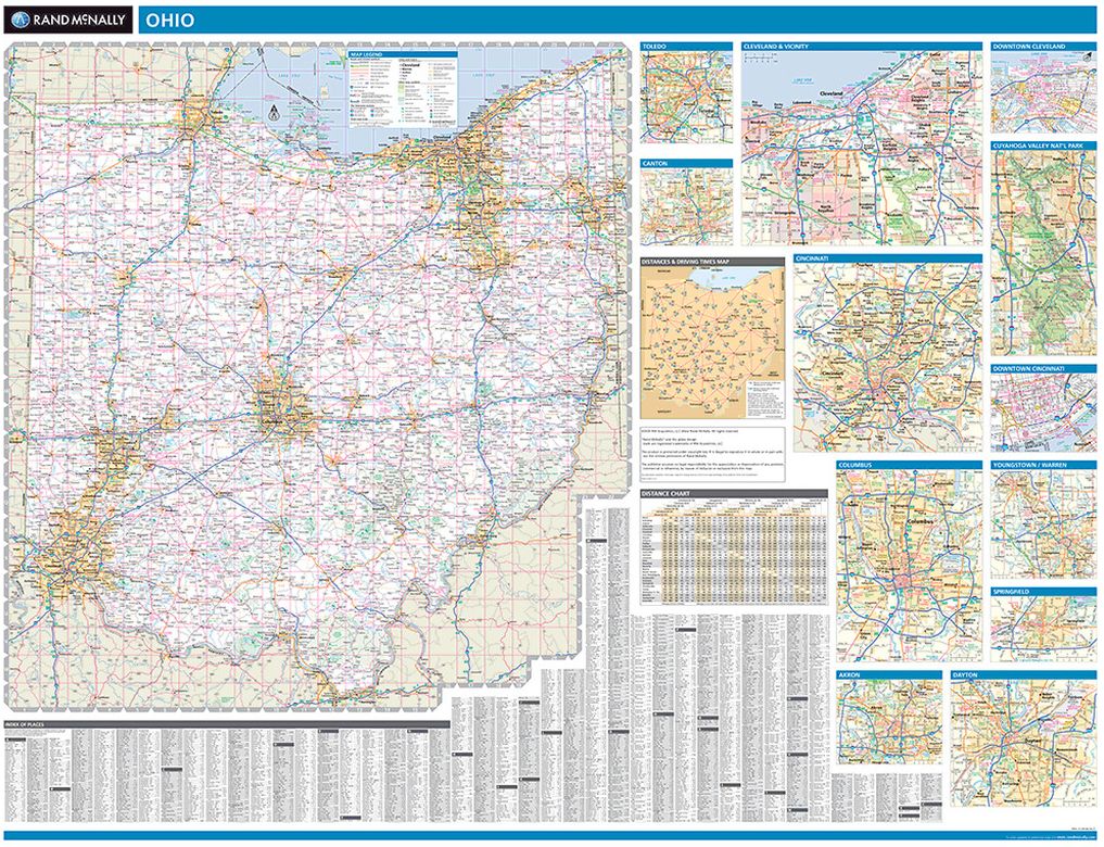 Map of Ohio