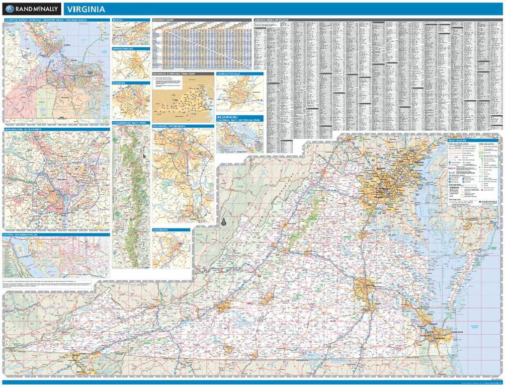 Map of Virginia 