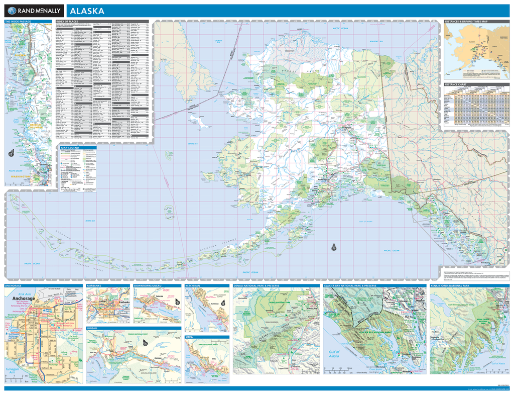 Map of Alaska