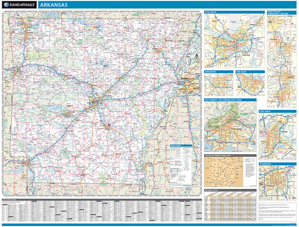 Map of Arkansas