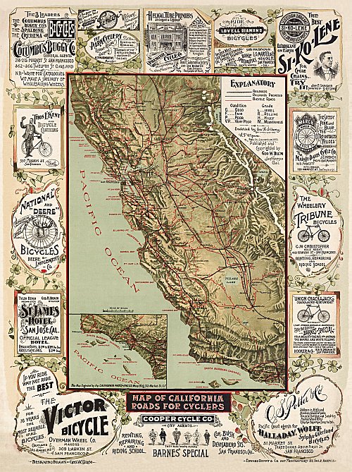 California Historical Map