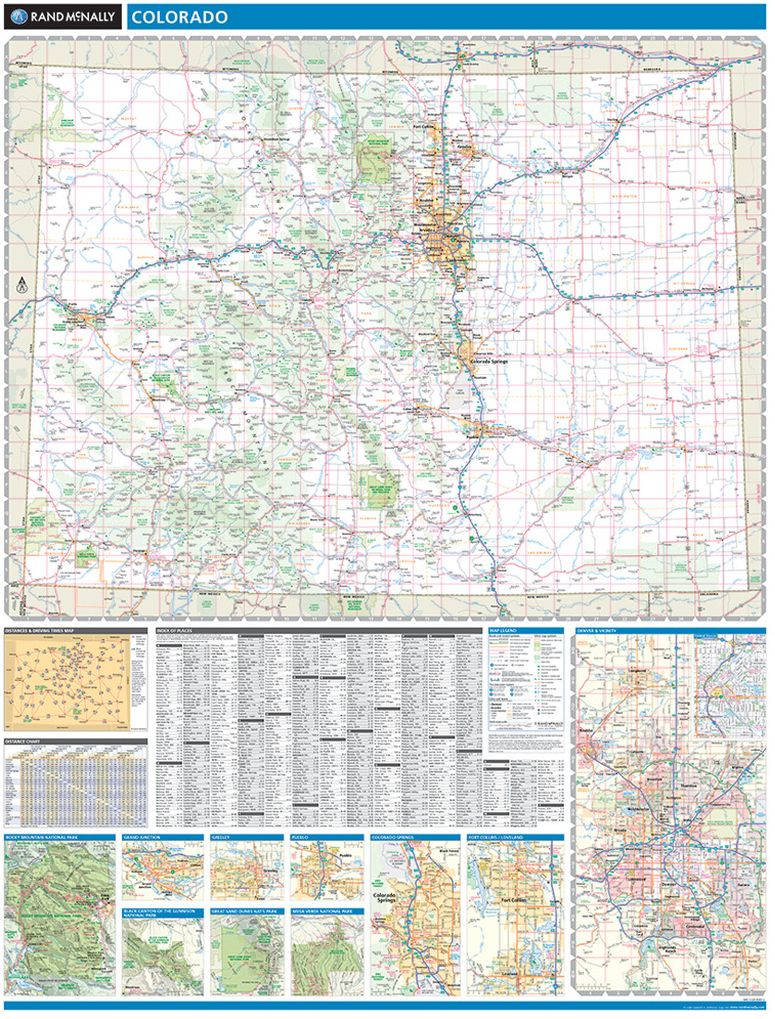 Map of Colorado