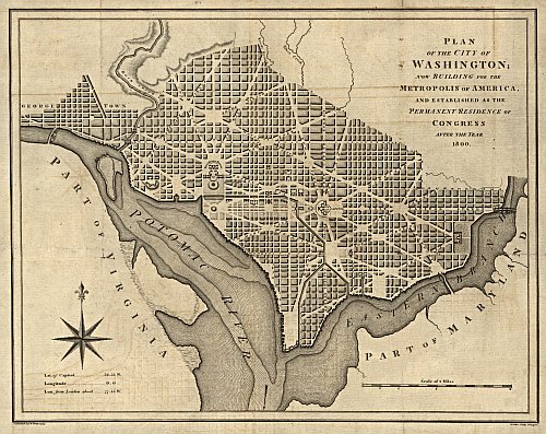 Washington DC Historical Maps