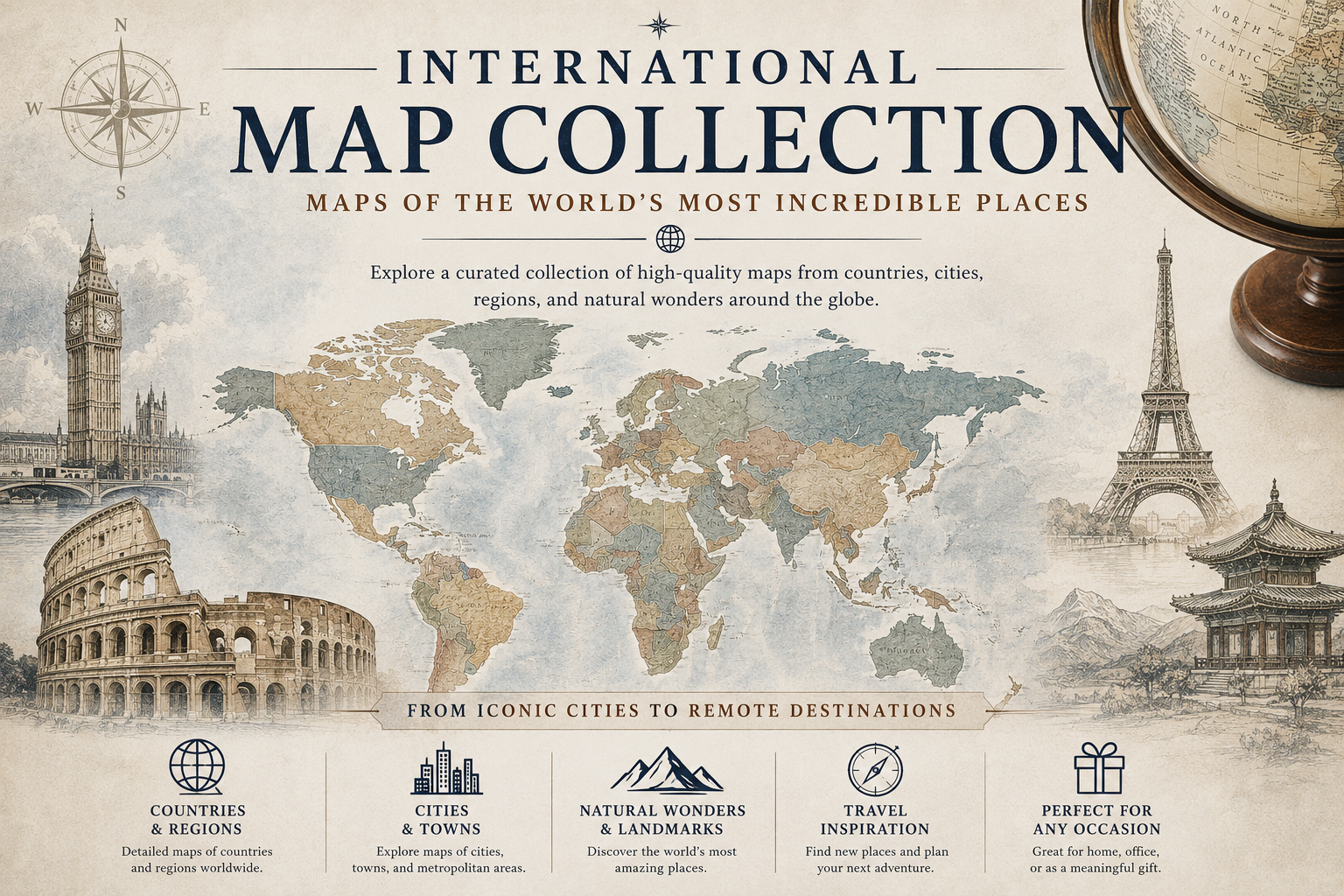 International Wall Maps