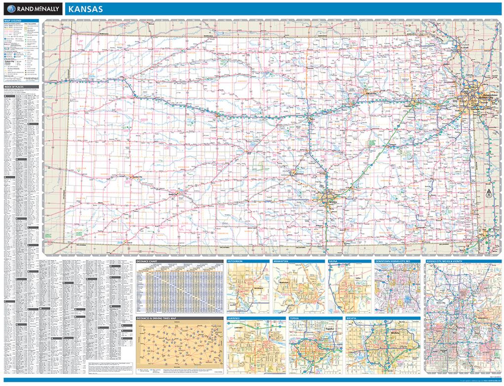 Map of Kansas