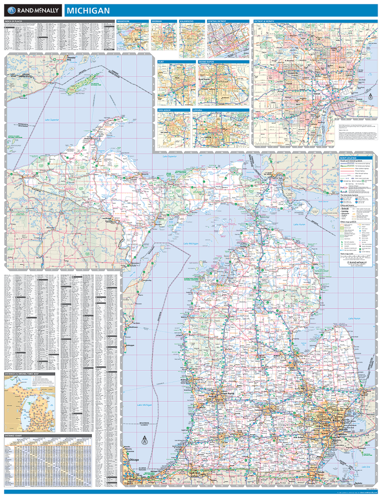 Map of Michigan