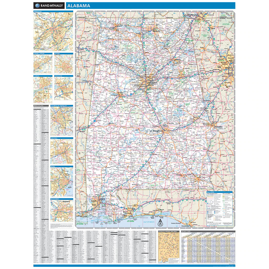 Map of Alabama
