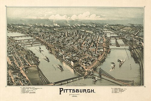 Pennsylvania Historical Map