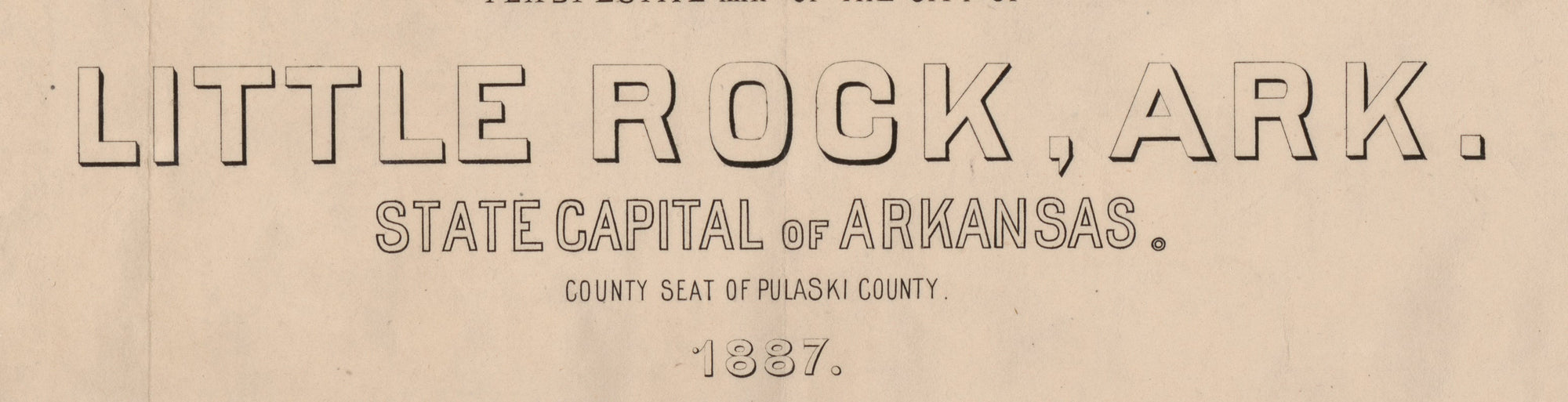 Arkansas Historical Map