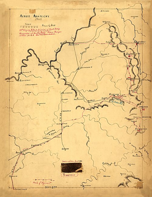 Tennessee Civil War Maps
