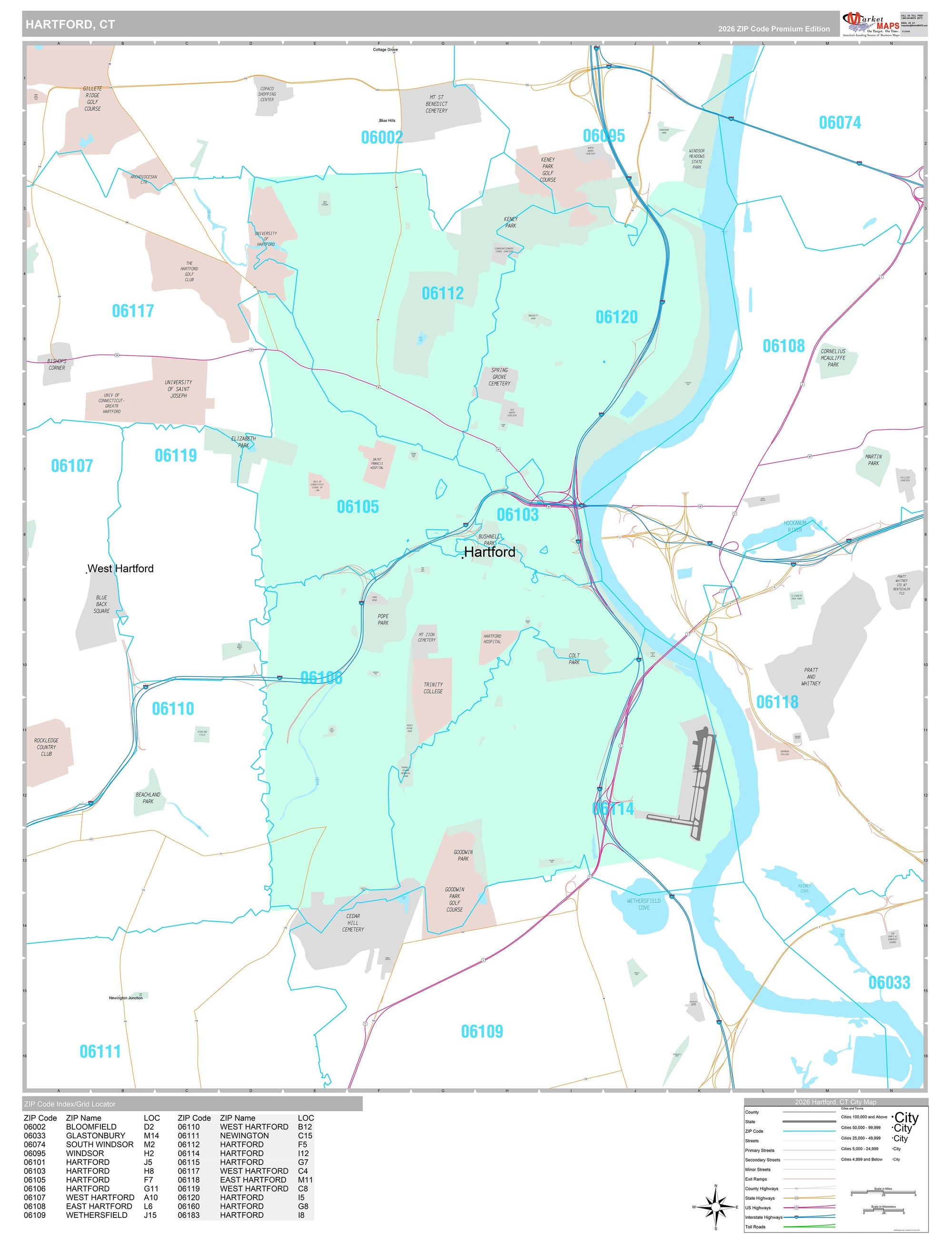 Colorado city map