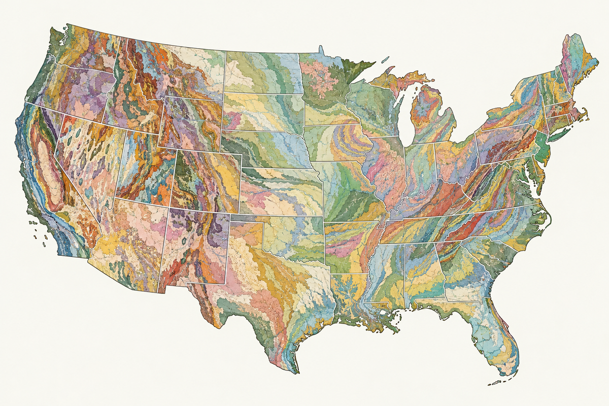 US State Geological Maps