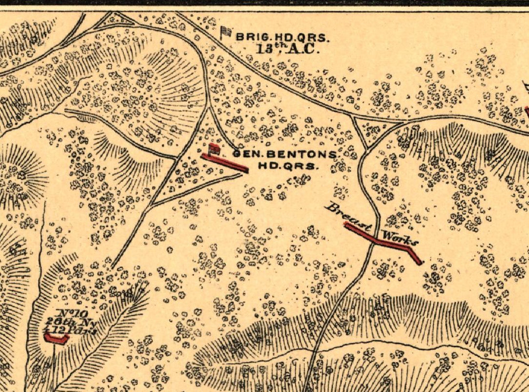 Siege Operations at Spanish Fort, 1865
