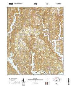 USGS US Topo 7.5-minute map for Arley AL 2021