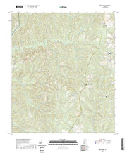 US Topo 7.5-minute map for Burnt Corn AL
