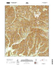 USGS US Topo 7.5-minute map for Carlowville AL 2020