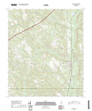 US Topo 7.5-minute map for Castleberry AL