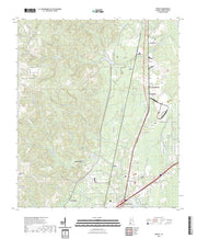 US Topo 7.5-minute map for Creola AL