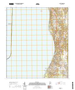 USGS US Topo 7.5-minute map for Daphne AL 2020
