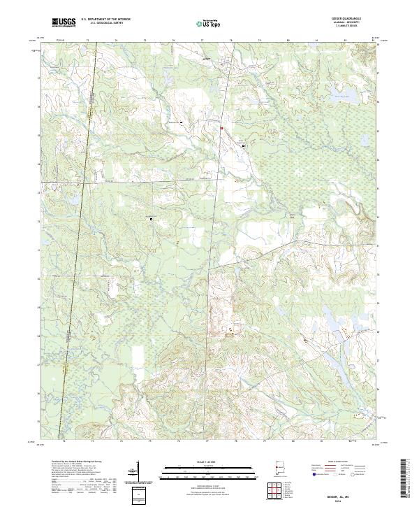 US Topo 7.5-minute map for Geiger ALMS