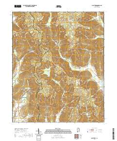 USGS US Topo 7.5-minute map for Hollytree AL 2020
