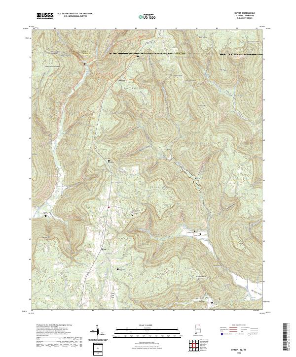 US Topo 7.5-minute map for Hytop ALTN