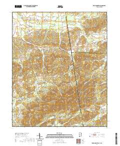 USGS US Topo 7.5-minute map for Indian Mountain ALGA 2020