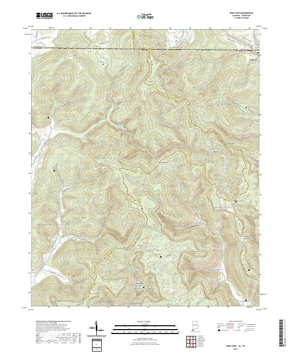 US Topo 7.5-minute map for King Cove ALTN