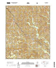 USGS US Topo 7.5-minute map for Lynn AL 2021