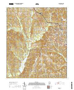 USGS US Topo 7.5-minute map for Ozark AL 2020