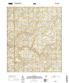 USGS US Topo 7.5-minute map for Painter AL 2020