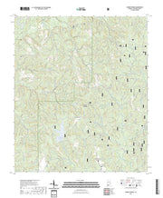 US Topo 7.5-minute map for Parker Springs AL