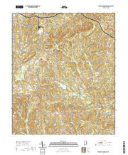 USGS US Topo 7.5-minute map for Parkers Crossroads AL 2020