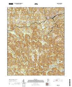 USGS US Topo 7.5-minute map for Parrish AL 2020