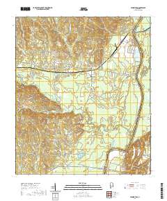 USGS US Topo 7.5-minute map for Pennington AL 2020
