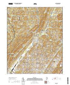 USGS US Topo 7.5-minute map for Pinson AL 2020